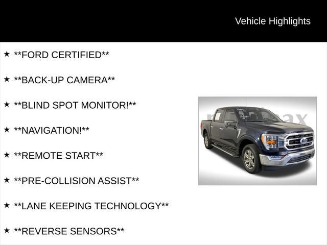 Photo of 2022 Blue Metallic Ford F-150