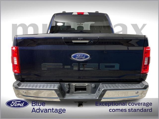 Photo of 2022 Blue Metallic Ford F-150