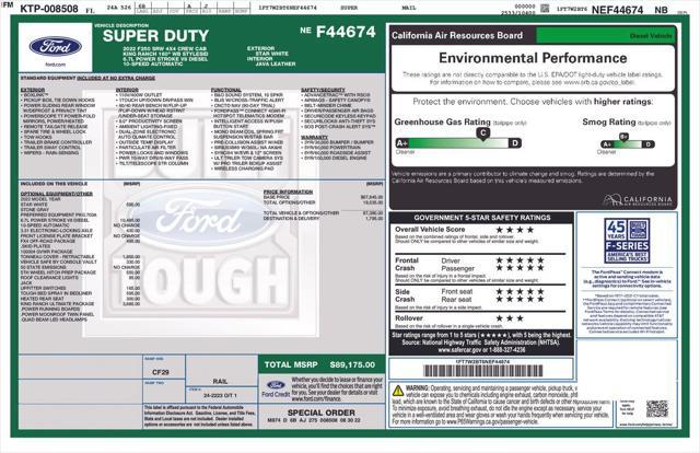 Photo of 2022 Star White Metallic Tri-Coat Ford F-250