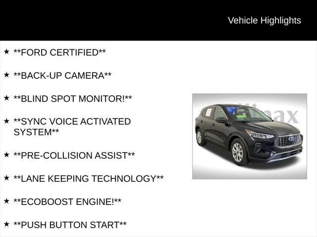Photo of 2023 Agate Black Metallic Ford Escape
