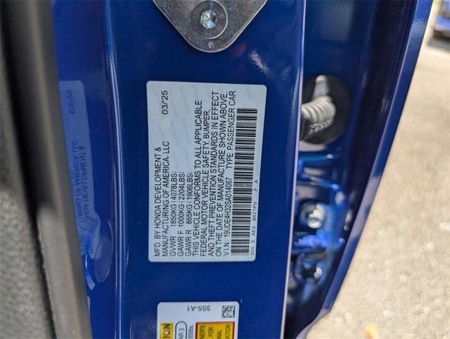 Photo of 2025 Apex Blue Pearl Acura Integra
