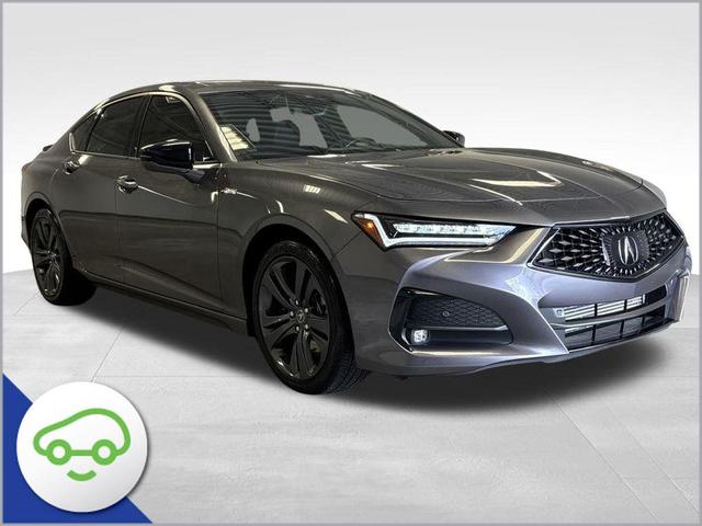 Photo of 2023 Modern Steel Metallic Acura TLX