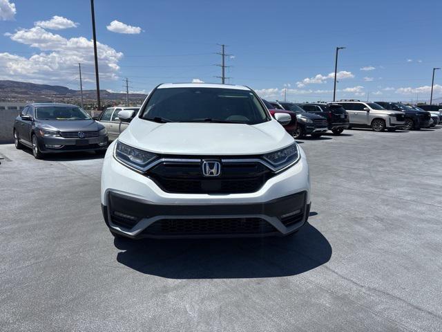 Photo of 2021 Platinum White Pearl Honda CR-V Hybrid