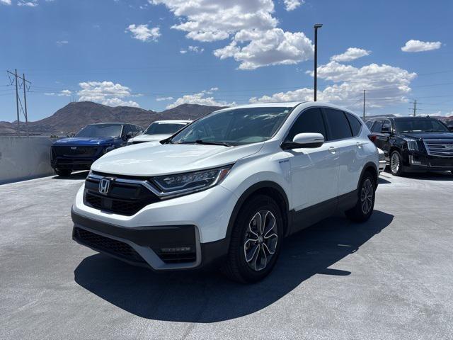 Photo of 2021 Platinum White Pearl Honda CR-V Hybrid