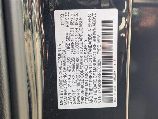 Photo of 2023 Crystal Black Pearl Honda CR-V