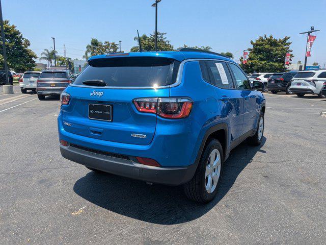Photo of 2021 Laser Blue Pearlcoat Jeep Compass