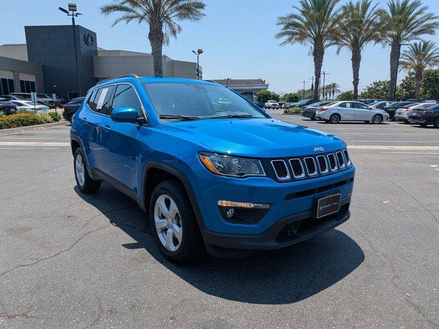 Photo of 2021 Laser Blue Pearlcoat Jeep Compass