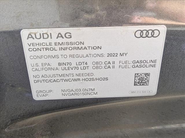 Photo of 2022 Samurai Gray Metallic Audi Q7