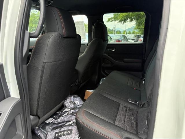 Photo of 2025 Glacier White Nissan Frontier