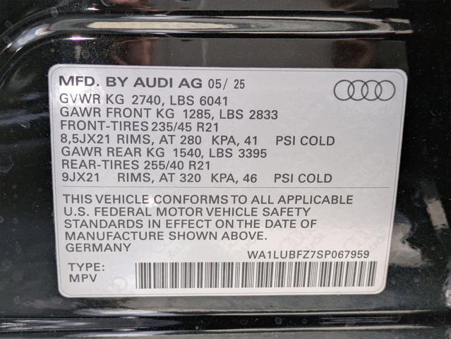 Photo of 2025 Mythos Black Metallic Audi Q4 e-tron