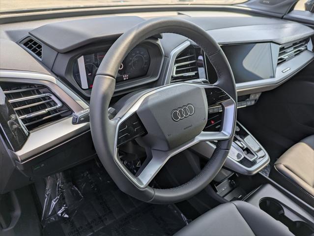 Photo of 2025 Mythos Black Metallic Audi Q4 e-tron