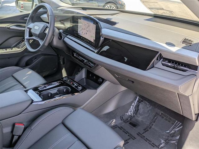 Photo of 2025 Glacier White Audi Q6 e-tron