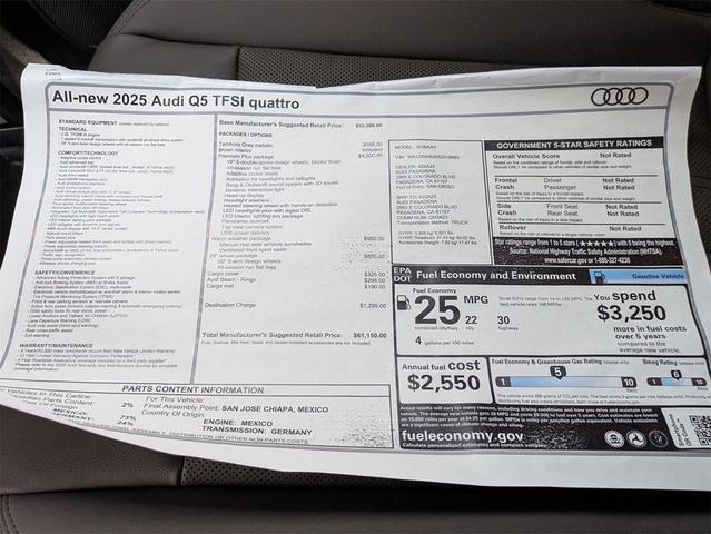 Photo of 2025 Gray Audi Q5