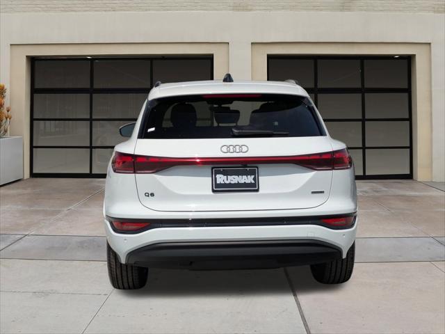 Photo of 2025 Glacier White Audi Q6 e-tron
