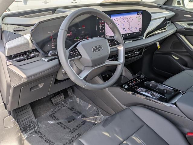 Photo of 2025 Glacier White Audi Q6 e-tron