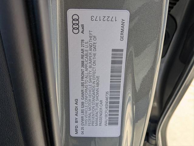 Photo of 2025 Chronos Gray Metallic Audi A5