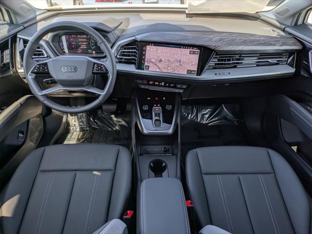Photo of 2025 Glacier White Audi Q4 e-tron Sportback