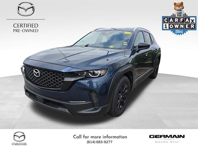 Photo of 2025 Ingot Blue Metallic Mazda CX-50