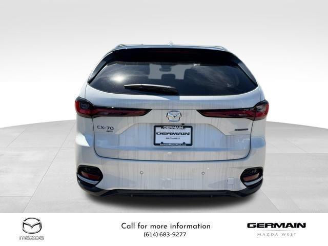 Photo of 2025 Rhodium White Premium Mazda CX-70 PHEV
