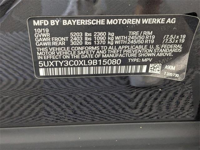 Photo of 2020 Dark Graphite Metallic BMW X3