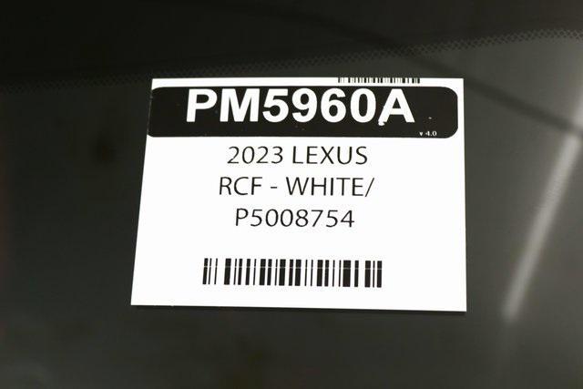 Photo of 2023 Ultra White Lexus RC F