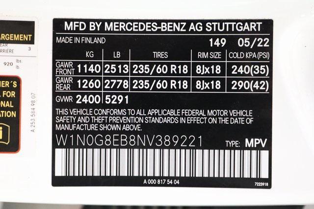 Photo of 2022 Polar White Mercedes-Benz GLC 300