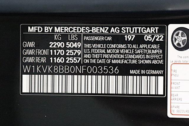Photo of 2022 Obsidian Black Metallic Mercedes-Benz AMG SL 63