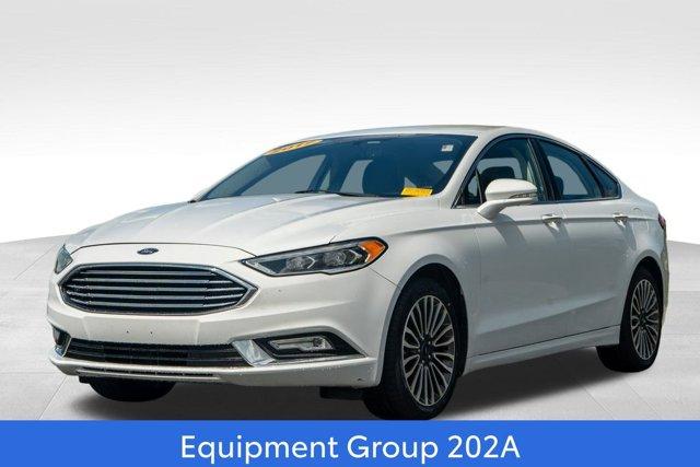 Photo of 2017 Oxford White Ford Fusion
