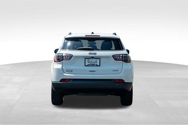 Photo of 2024 Bright White Clearcoat Jeep Compass