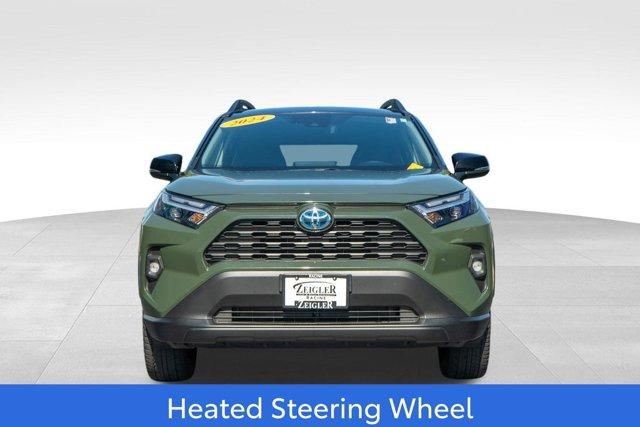 Photo of 2024 Army Green/Midnight Black Metallic Toyota RAV4 Hybrid