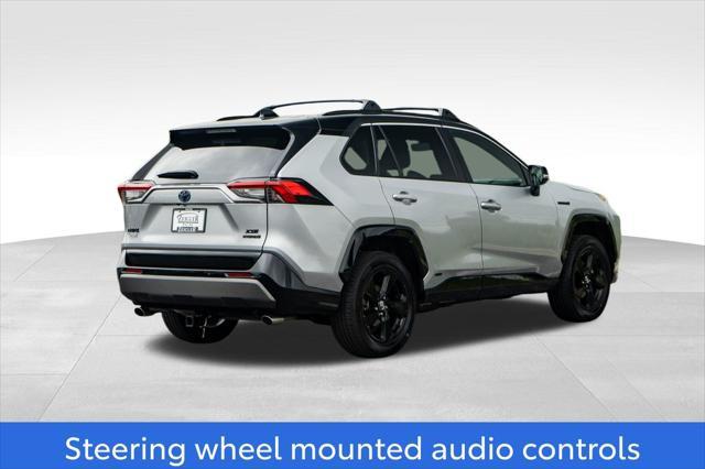 Photo of 2020 Silver Sky Metallic w/Midnight Black Roof Toyota RAV4 Hybrid