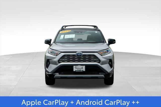 Photo of 2020 Silver Sky Metallic w/Midnight Black Roof Toyota RAV4 Hybrid