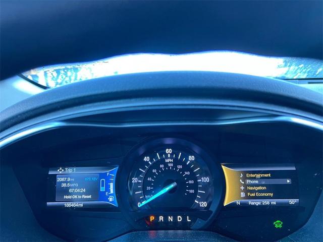 Photo of 2019 Black Ford Fusion Hybrid