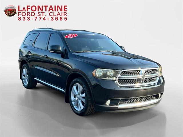 Photo of 2012 Brilliant Black Crystal Pearlcoat Dodge Durango