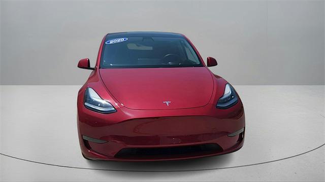 Photo of 2020 Red Multi-Coat Tesla Model Y