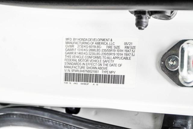 Photo of 2022 Platinum White Pearl Honda Odyssey