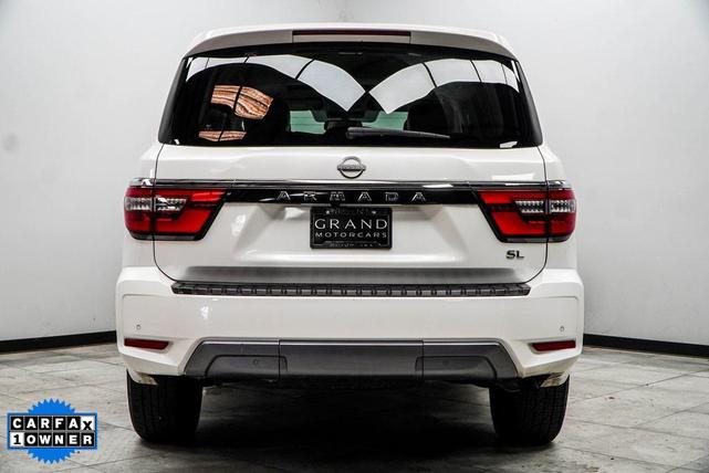 Photo of 2023 Aspen White Tricoat Nissan Armada