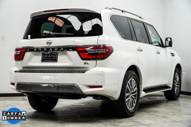 Photo of 2023 Aspen White Tricoat Nissan Armada