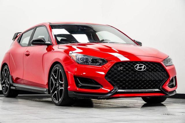 Photo of 2021 Racing Red w/Black Roof Hyundai Veloster N
