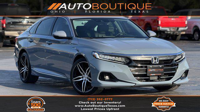 Photo of 2022 Gray Honda Accord Hybrid