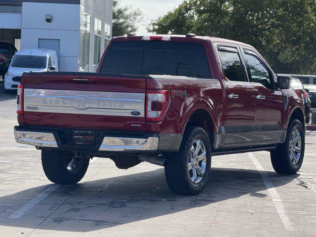 Photo of 2022 Rapid Red Metallic Tinted Clearcoat Ford F-150