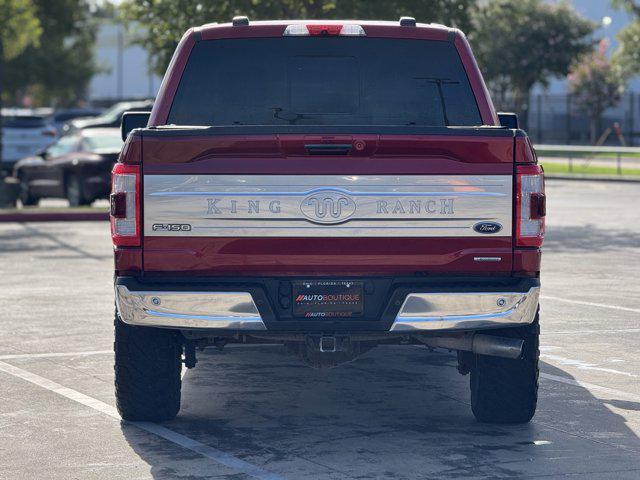 Photo of 2022 Rapid Red Metallic Tinted Clearcoat Ford F-150