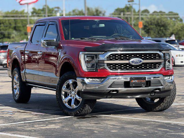 Photo of 2022 Rapid Red Metallic Tinted Clearcoat Ford F-150