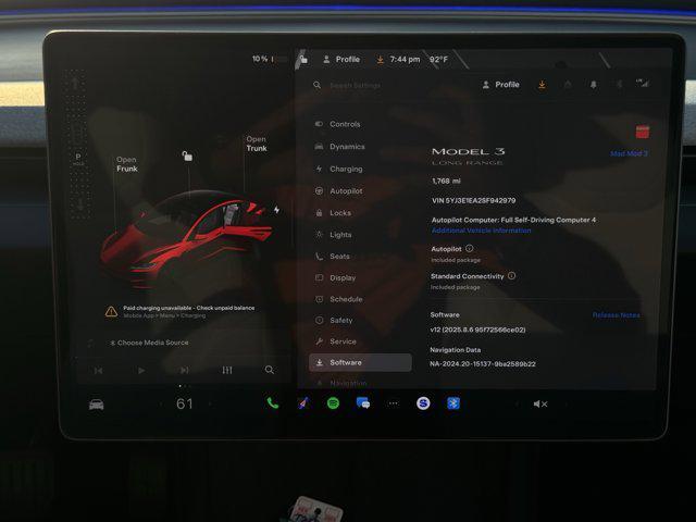 Photo of 2025 Black Tesla Model 3