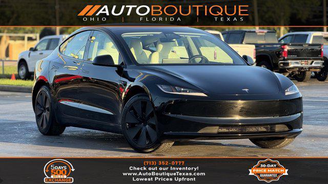 Photo of 2025 Black Tesla Model 3