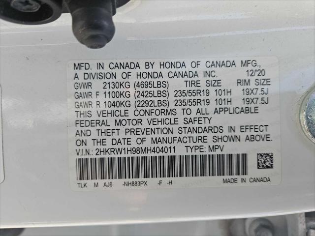 Photo of 2021 Platinum White Pearl Honda CR-V