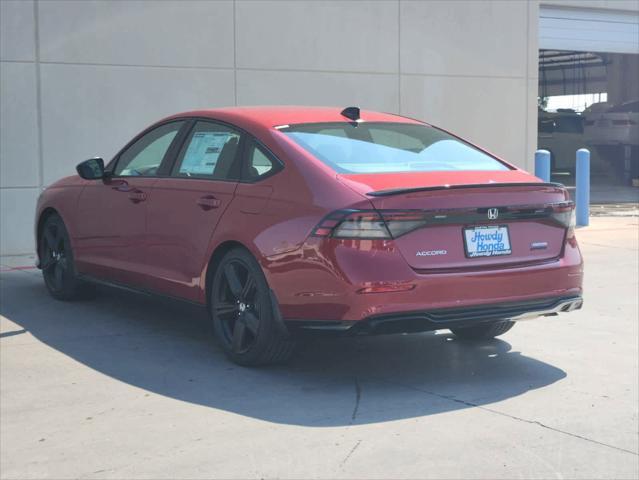 Photo of 2025 Radiant Red Metallic Honda Accord Hybrid