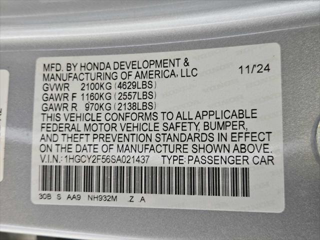 Photo of 2025 Silver Honda Accord Hybrid
