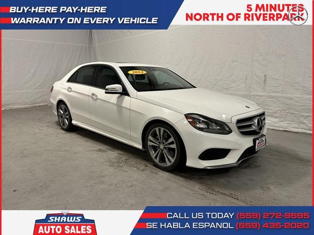 Photo of 2014 White Mercedes-Benz E-Class