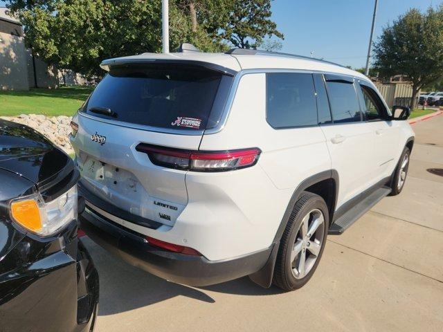 Photo of 2021 Bright White Clearcoat Jeep Grand Cherokee L
